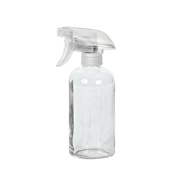  6x 500ml Clear Glass Spray Bottles Trigger