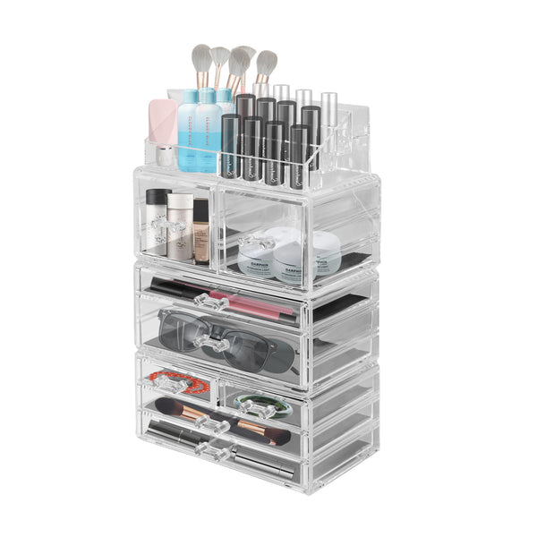  Cosmetic 8 Drawer Makeup Organizer Storage