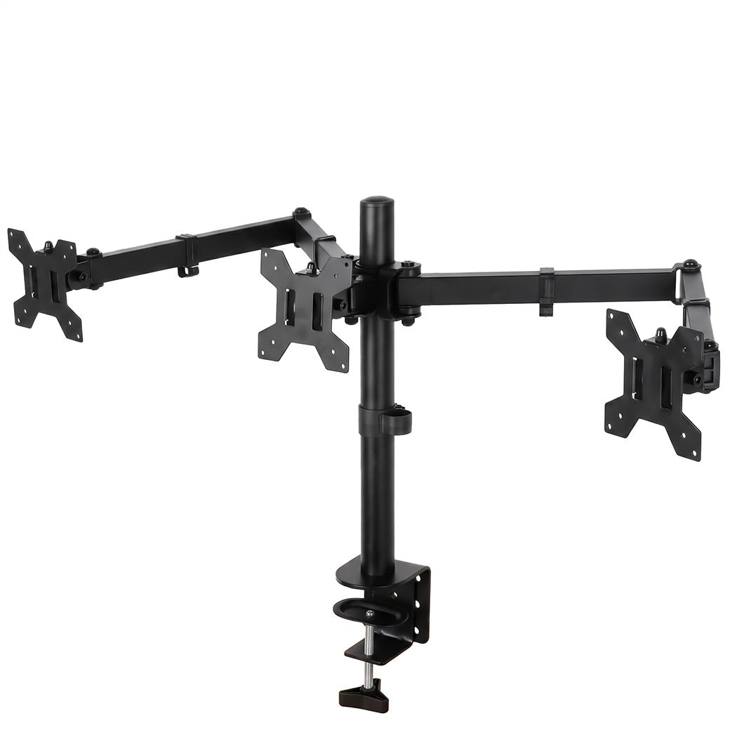 Triple Monitor Arm Stand Adjustable 75x75cm