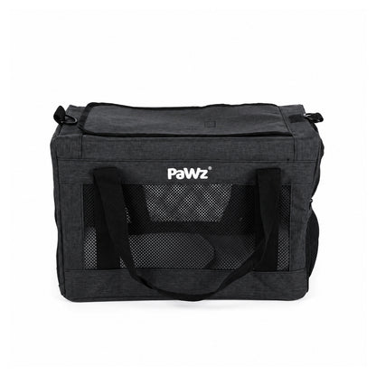 Cat Carrier Airline Approved Black 42x23x28cm