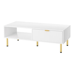 Minimalist 110cm Coffee Table  Multipurpose Use Classic Durable