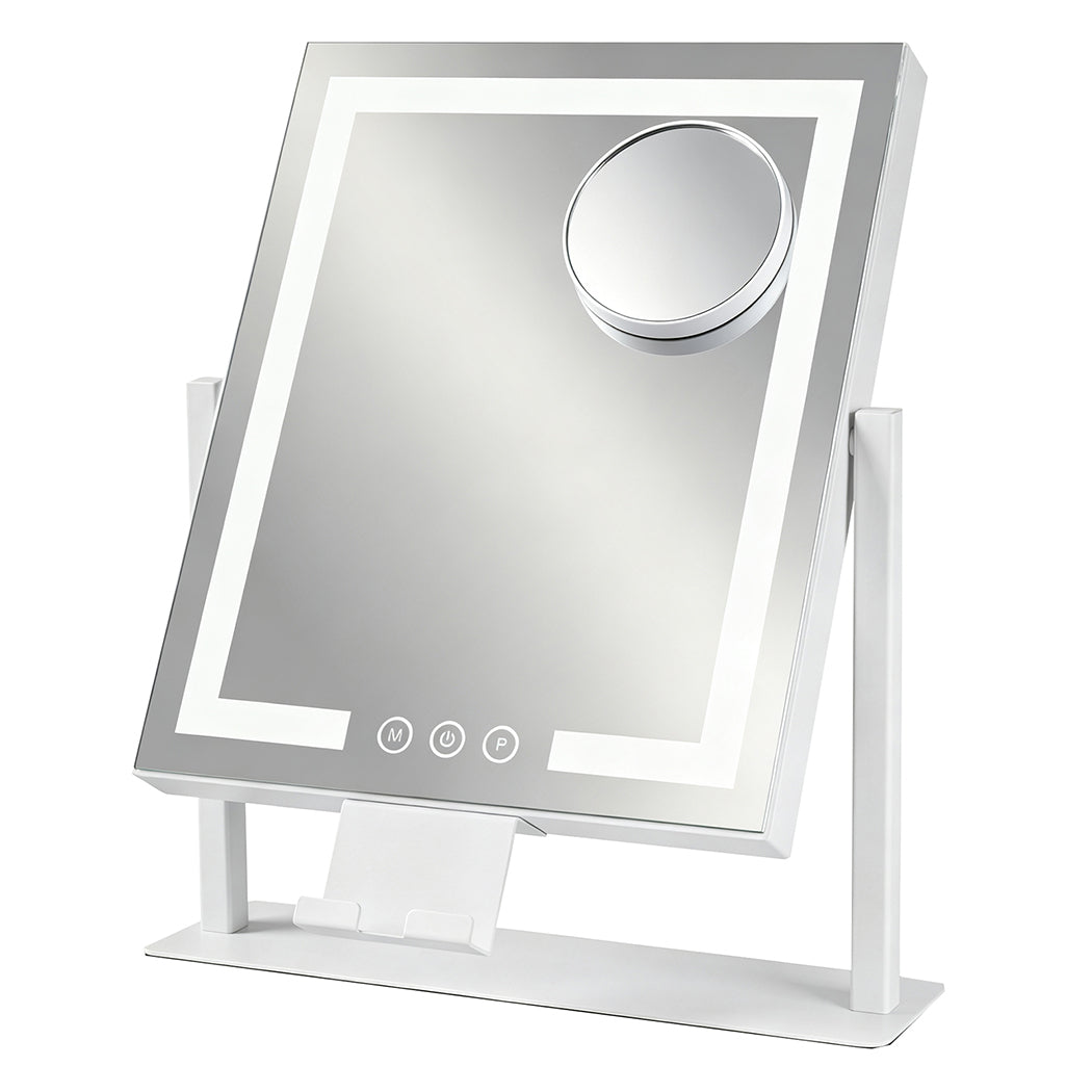 Vanity Mirror With Dimmable Lights 36x30x6.5cm