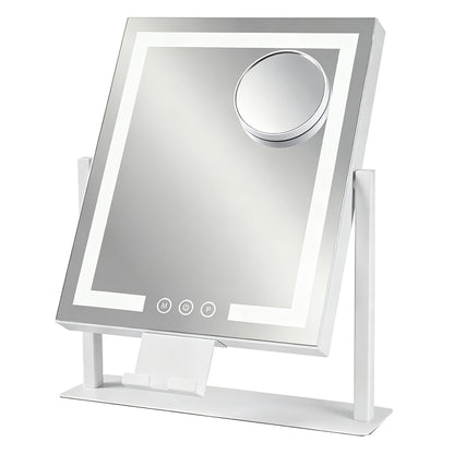 Vanity Mirror With Dimmable Lights 36x30x6.5cm