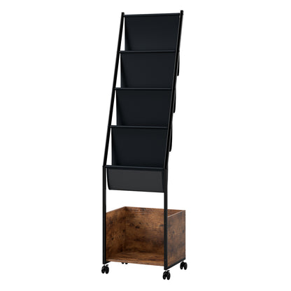 Vinyl Record Stand Storage Rack 39x30x150cm