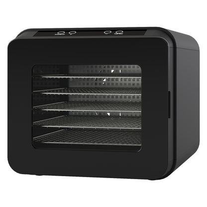 Food Dehydrator 6 Trays Black 42x33x29.5cm