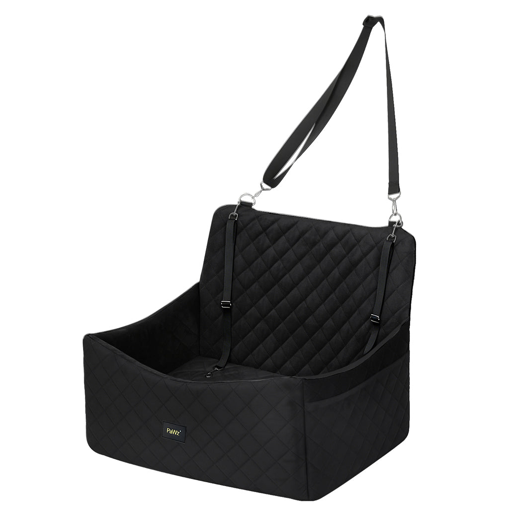 Dog Car Seat Booster Black