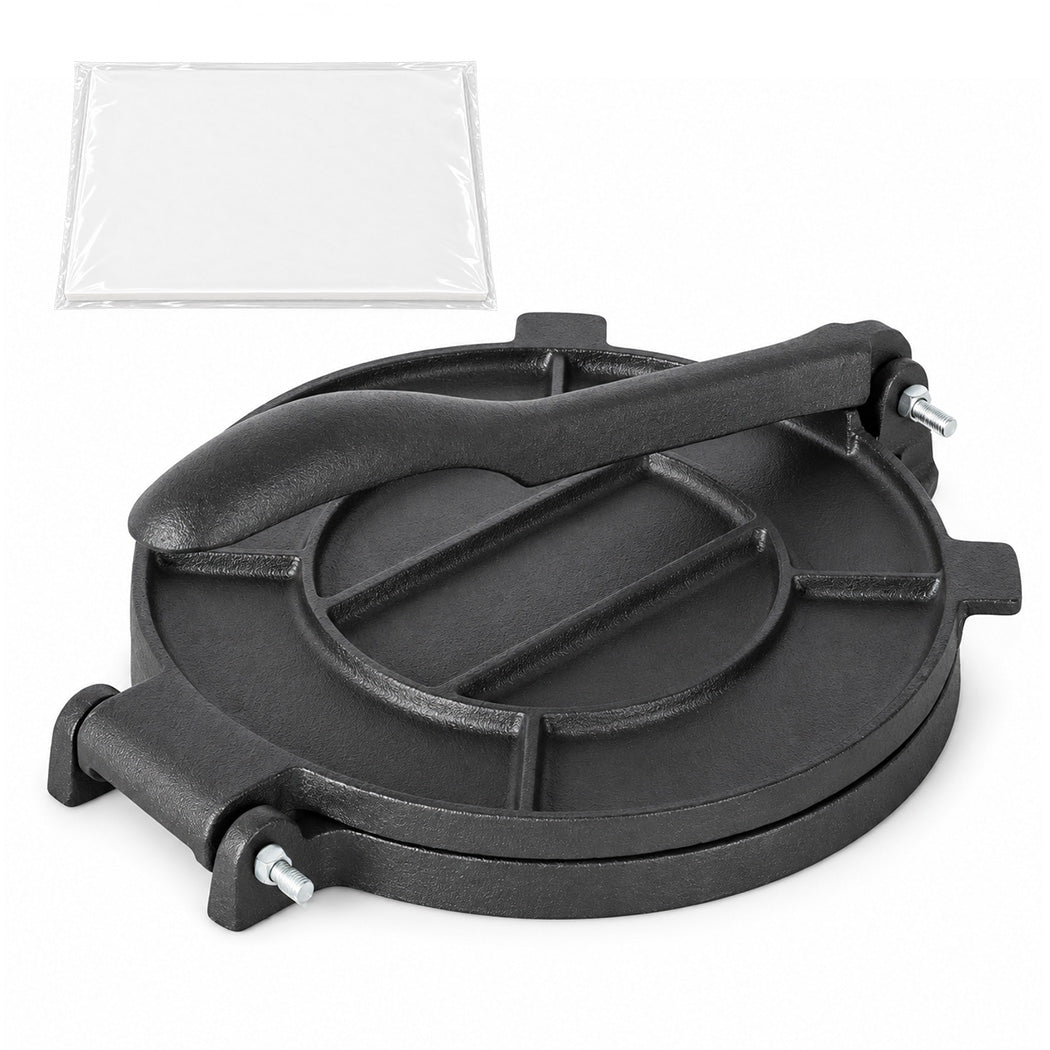 Cast Iron Tortilla Press Heavy Duty 24.5x20x9.5cm