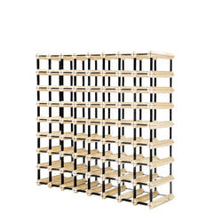 72 Bottle Timber Red Wine Rack