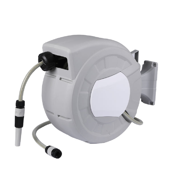  Hose Reel Retractable Water Garden Storage 25M
