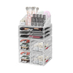 11 Drawers Clear Acrylic Boxes Cosmetic