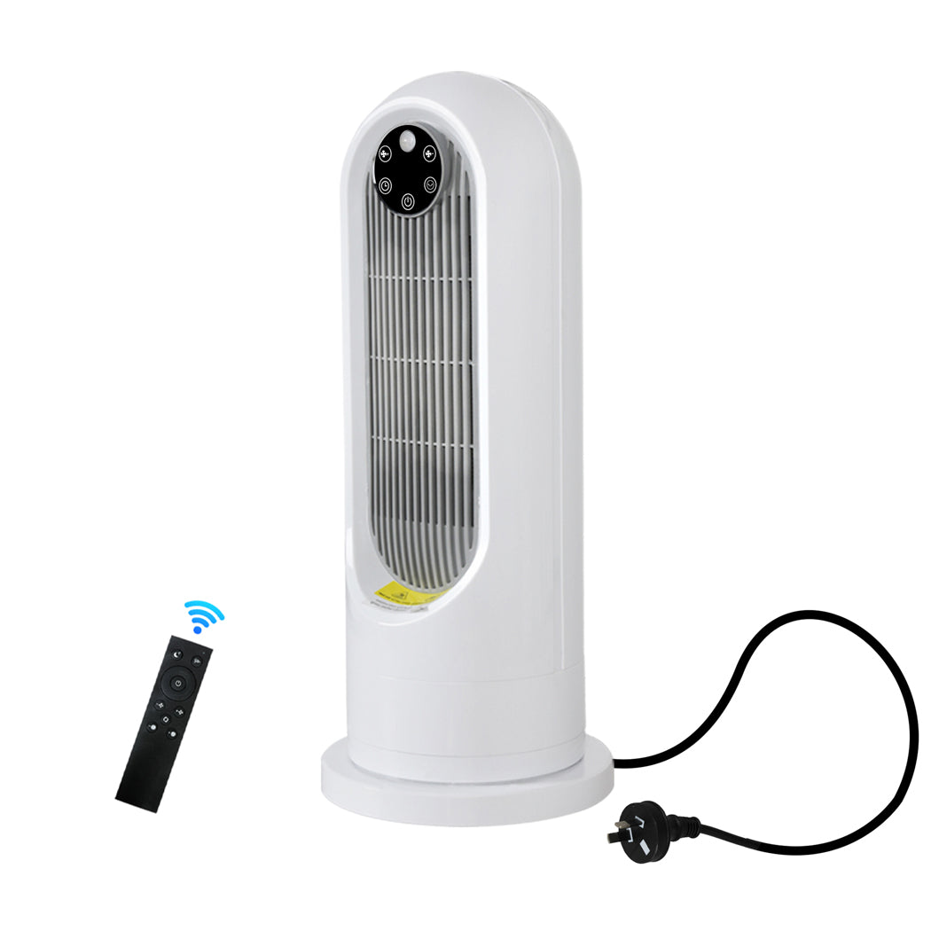 Contemporary Portable Electric Heater Fan 1200W 3 Speed Home