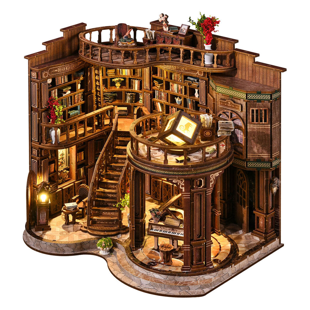 Vintage Library Kit Walnut 23x17x23cm