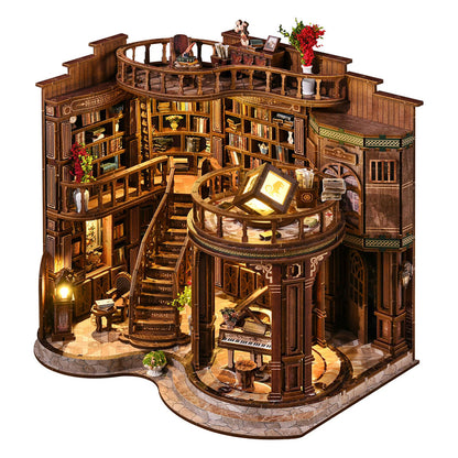 Vintage Library Kit Walnut 23x17x23cm