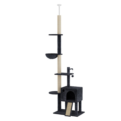 Cat Tree Scratching Post Condo 40x24x230cm