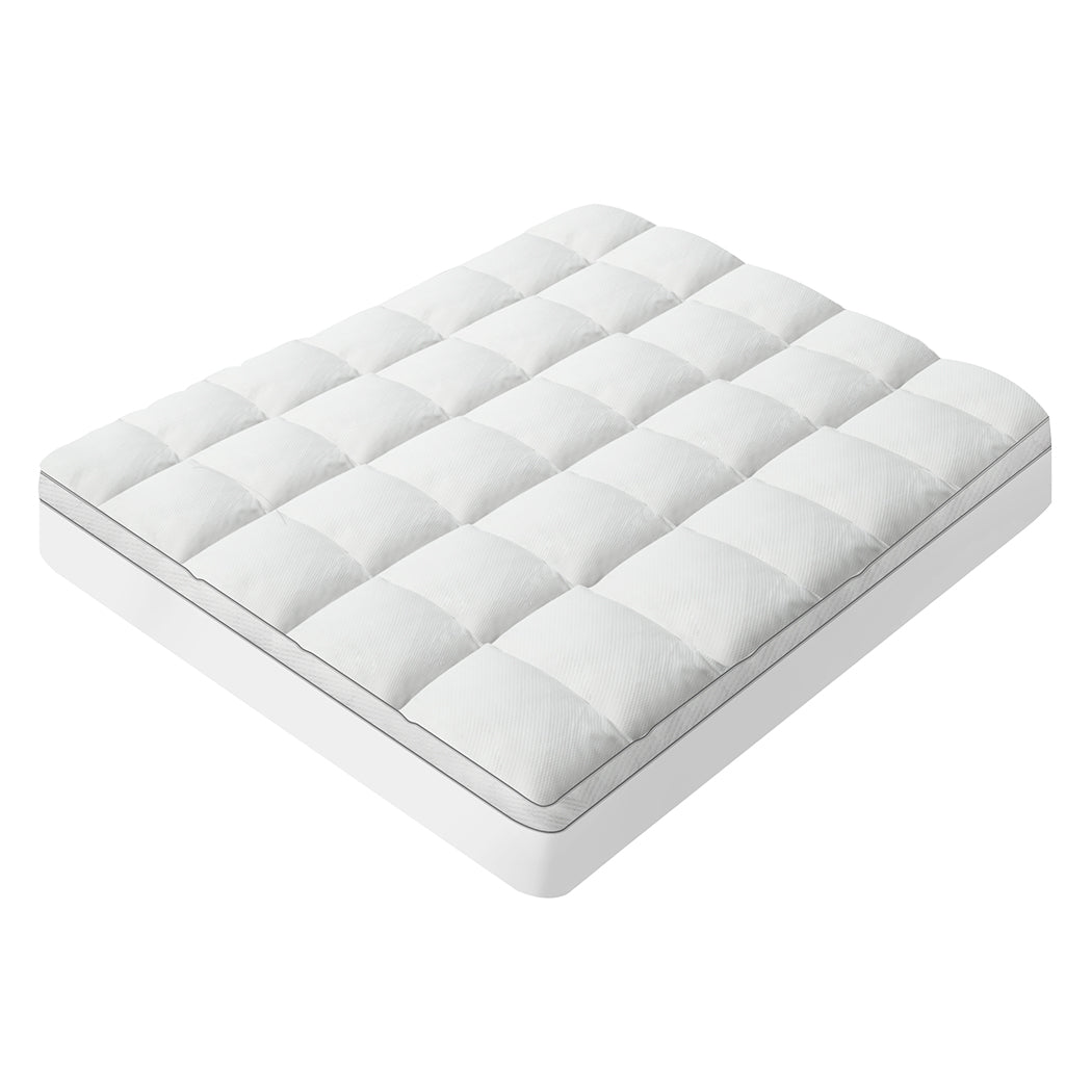 Modern Pillowtop Mattress Topper thickness 5cm  Wood Finish