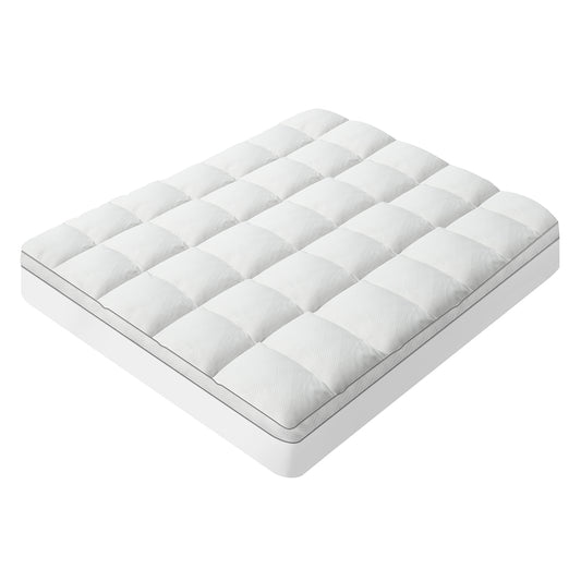 Modern Pillowtop Mattress Topper thickness 5cm  Wood Finish