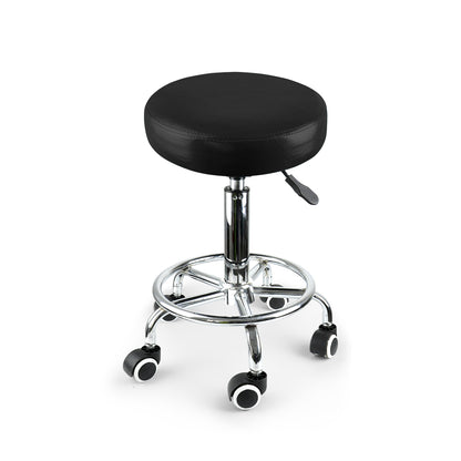 Salon Stool Swivel Bar Stools Black