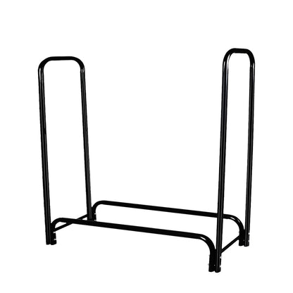 Firewood Rack Steel Holder 123x33x126cm