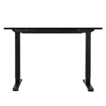 Contemporary Motorised Standing Desk Adjustable 120cm Walnut 800x