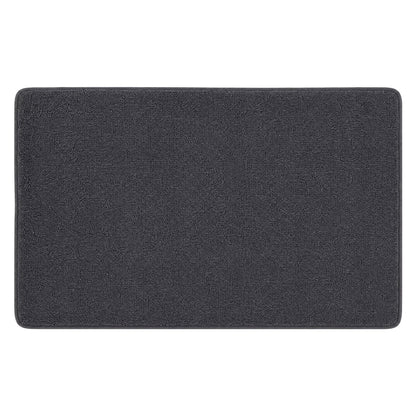 Grey Non Slip Door Mat 80x50x1cm