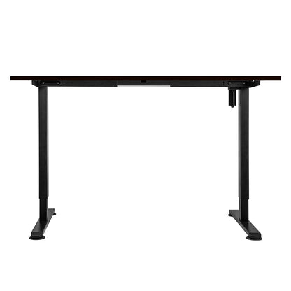 Premium Motorised Standing Desk Height 120cm Walnut 800x 1.5MM