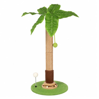 Cat Scratching Post Natural Sisal 40x40x77cm