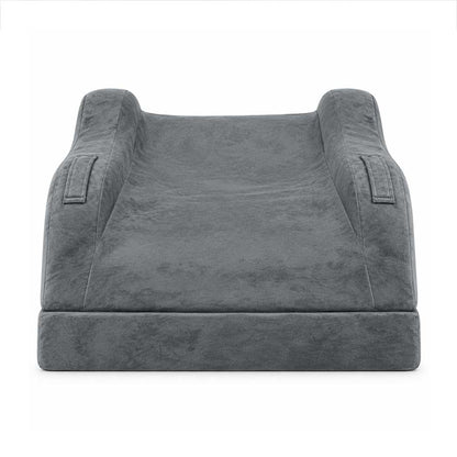 Leg Pillow Double Grey Memory Foam