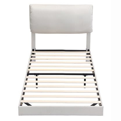 Floating Bed Frame With LED Light 196x96x96cm