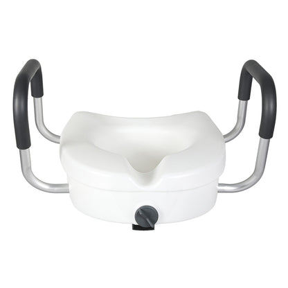 Raised Toilet Seat With Handles 41x49x45cm