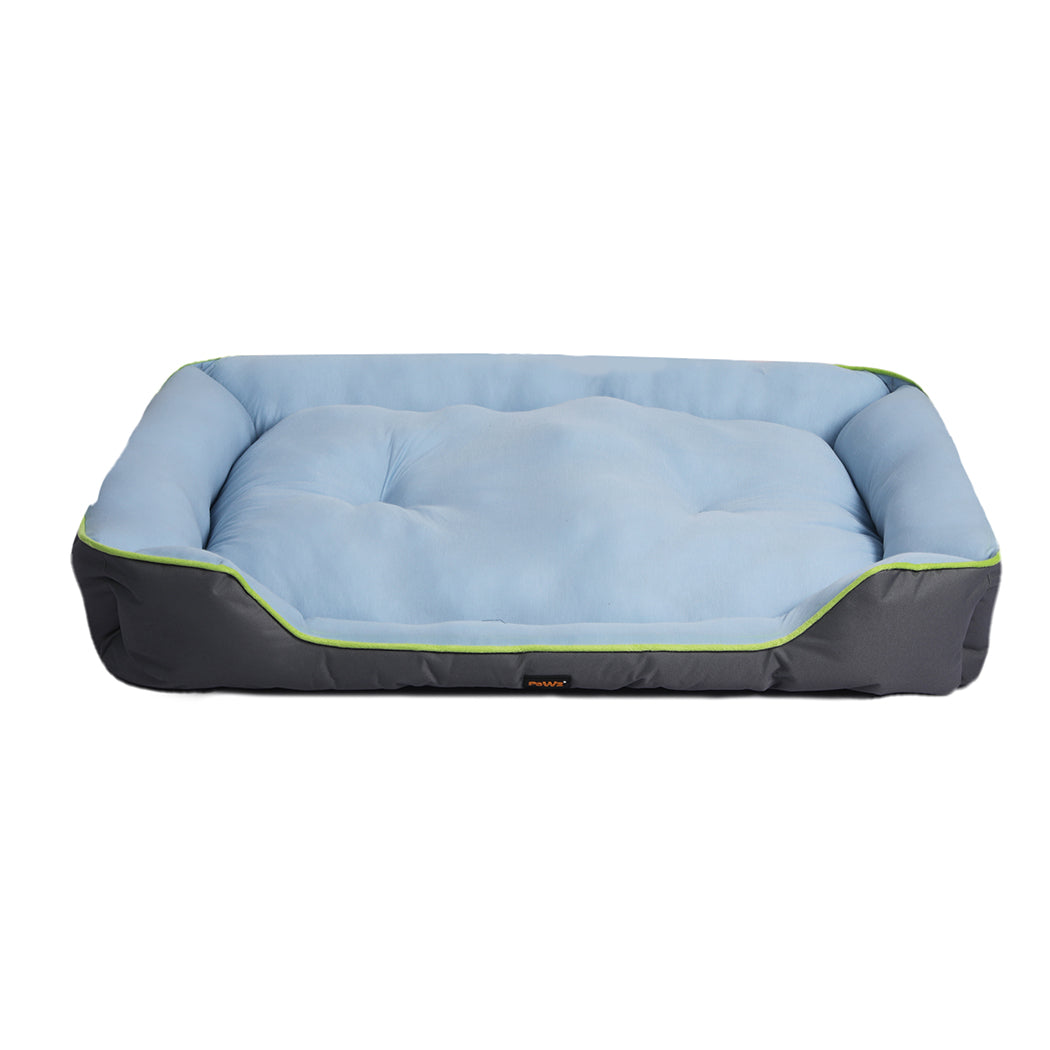 Pet Cooling Bed Sofa Mat Bolster Single