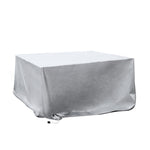Contemporary Outdoor Furniture Cover Waterproof Silver 30cm Extension