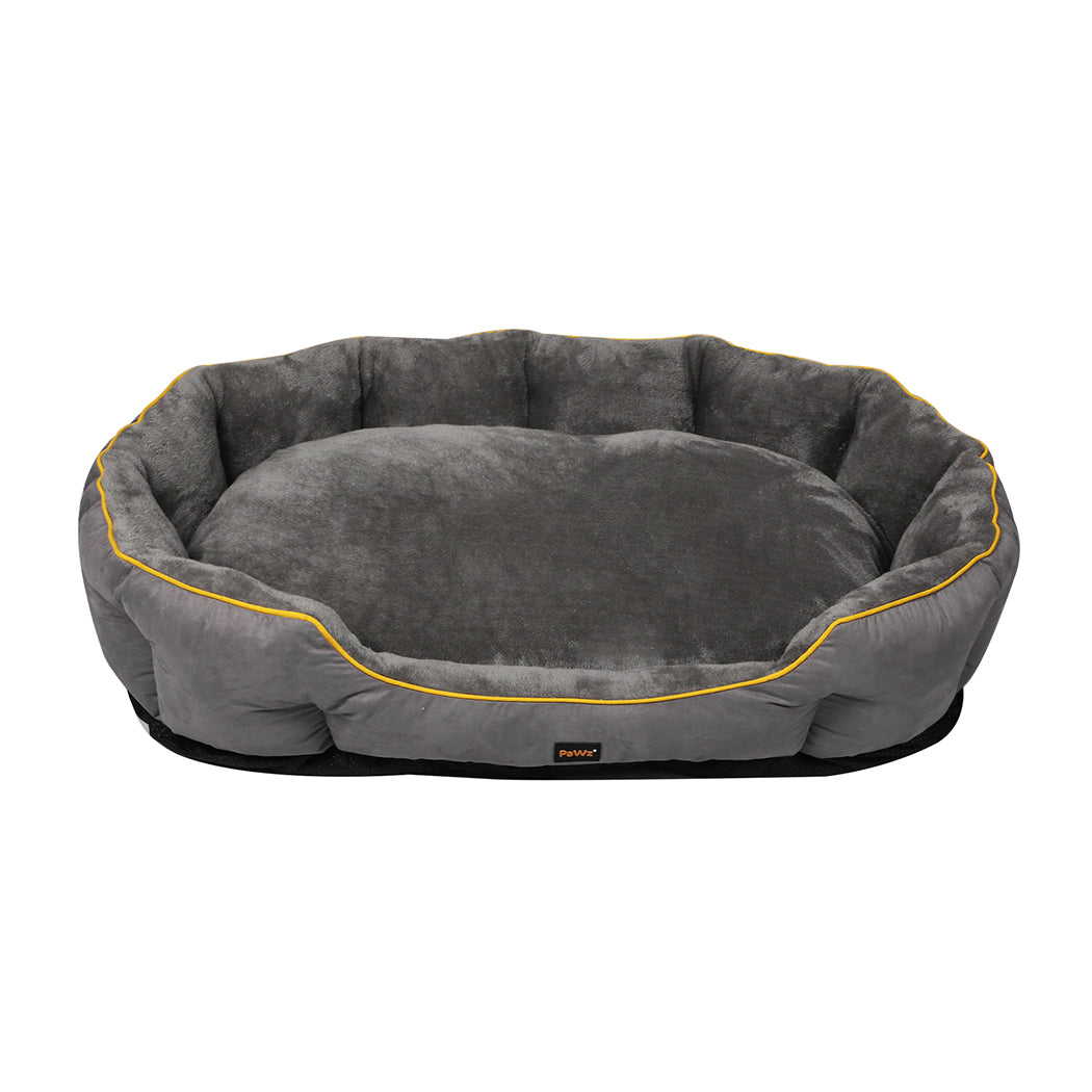 Electric Pet Heater Bed Heated Mat Cat Dog Heat Blanket Removable Cover XL/L