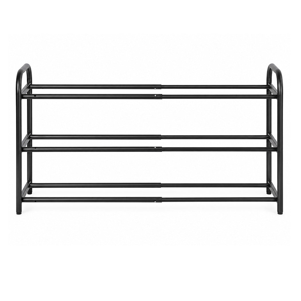 Expandable Metal Shoe Rack Shelf 83x22x43cm