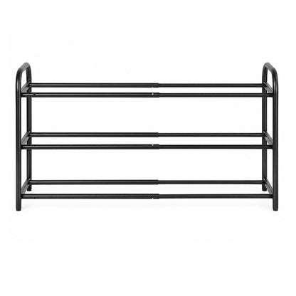 Expandable Metal Shoe Rack Shelf 83x22x43cm