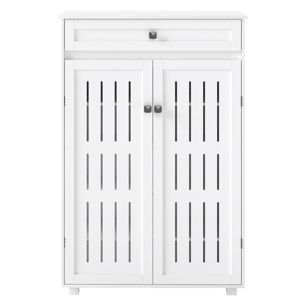 Shoe Cabinet Storage White 78x37x116cm