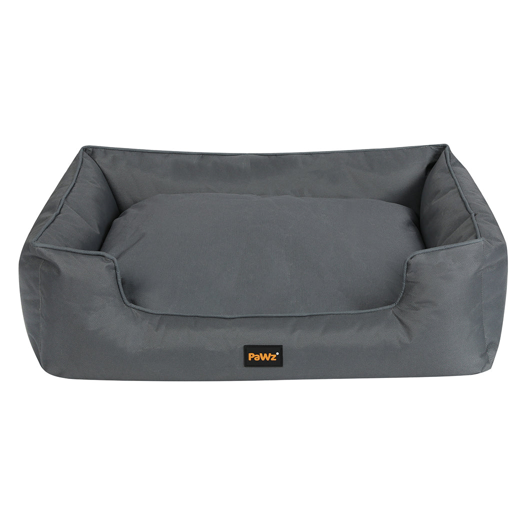 Waterproof Dog Calming Bed Grey 120x90x27cm