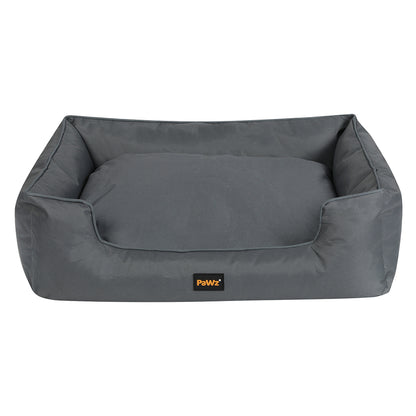 Waterproof Dog Calming Bed Grey 120x90x27cm