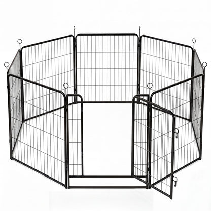 Dog Playpen Folding Steel Enclosure 68x80cm