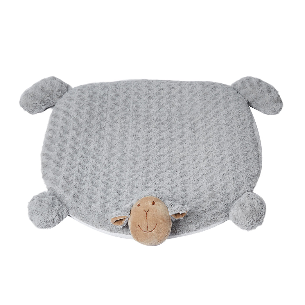Pet Bed Cat Calming Beds Dog Squeaky L Grey Large