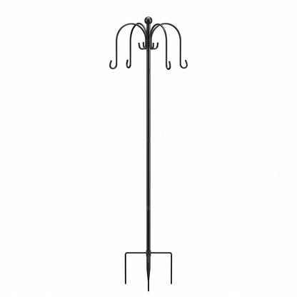 Bird Feeder Pole Station 8 Hooks 224cm | HomeAndLiving - 3