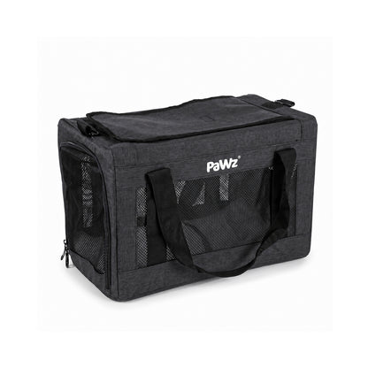 Cat Carrier Airline Approved Black 42x23x28cm