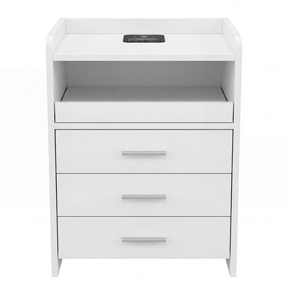 Smart Bedside Table With Wireless Charging 39.5x31.5cm