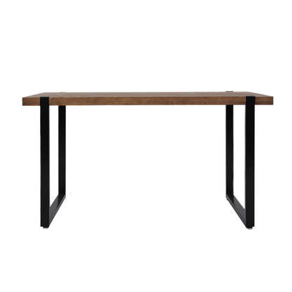 Contemporary Dining Table Industrial Wooden  Soft Cushion Classic