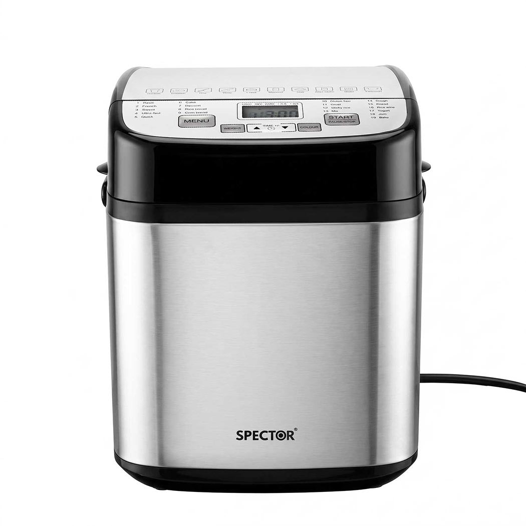 Automatic Bread Machine 1.5Lb Compact 21x27x27.5cm