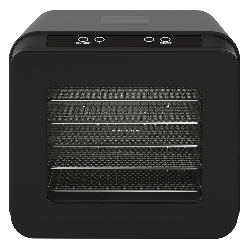 Food Dehydrator 6 Trays Black 42x33x29.5cm