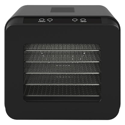 Food Dehydrator 6 Trays Black 42x33x29.5cm