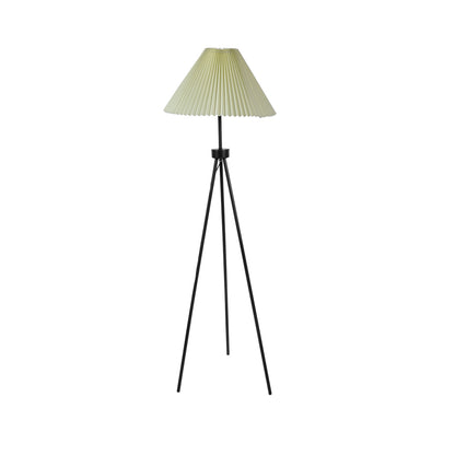 Modern Tripod Floor Lamp Linen Beige