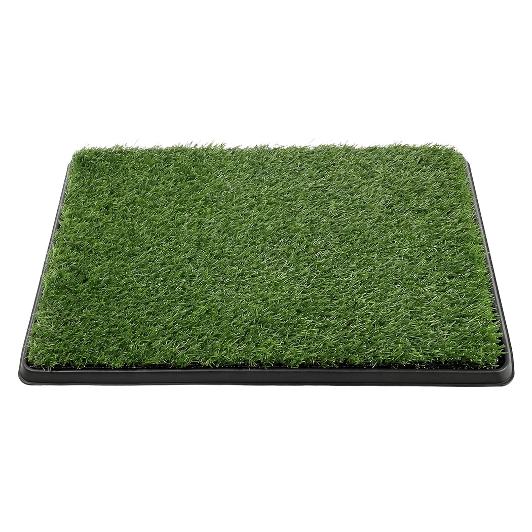 Dog Potty Tray Washable Grass Mat Training | HomeAndLiving