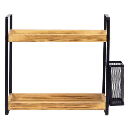 Levede 2 Tier Countertop Organiser Classic Storage Rack Shelf Bathroom Kitchen