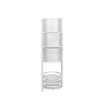 6 Tier Plant Stand Swivel Outdoor White